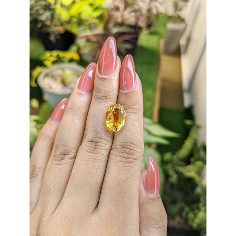 5.24 Ct. Citrine from Brazil