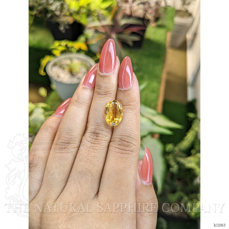 4.94 Ct. Citrine from Brazil