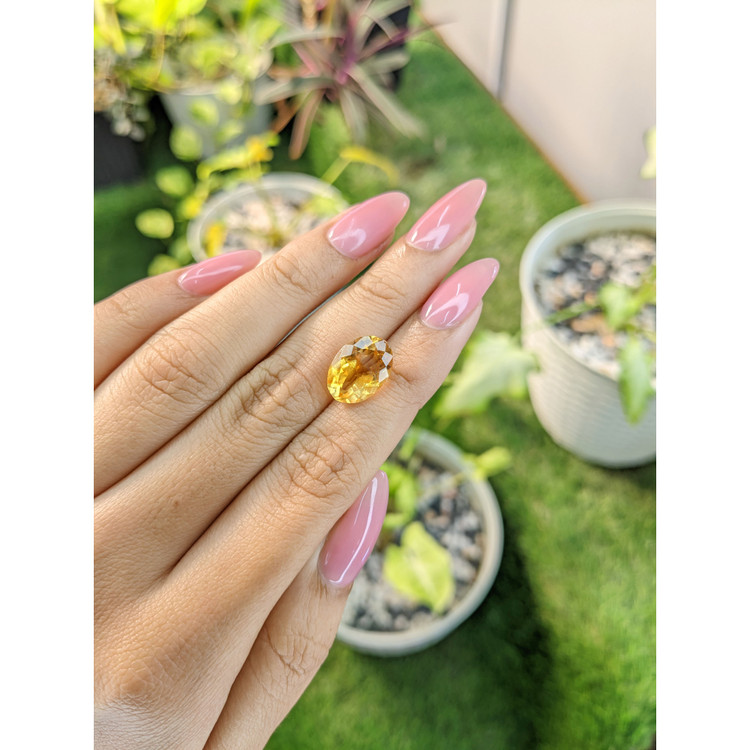4.52 Ct. Citrine from Brazil