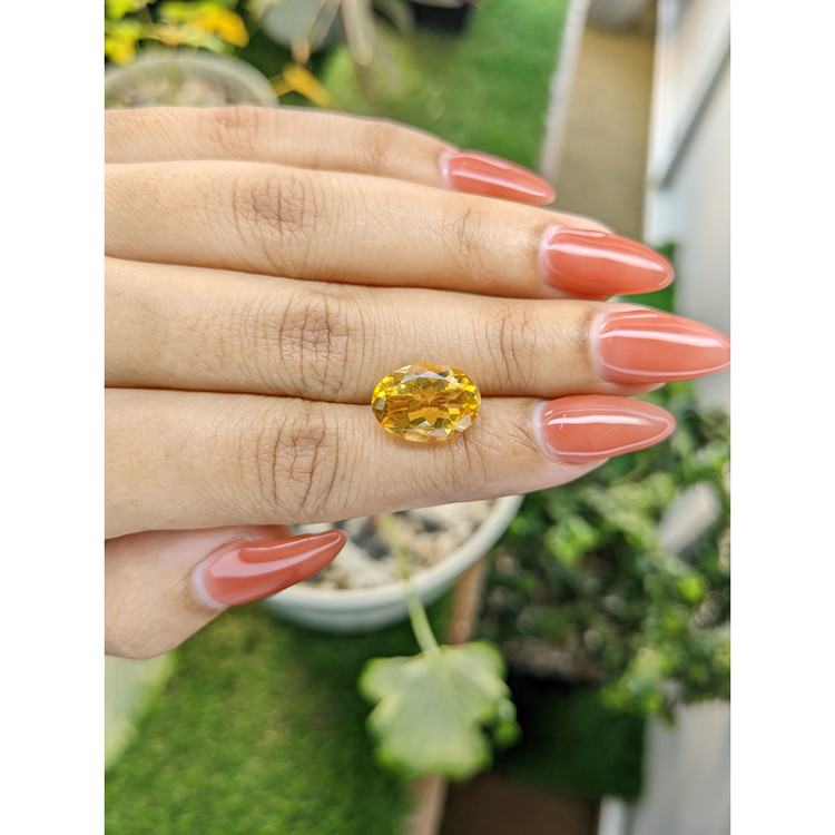 4.89 Ct. Citrine from Brazil