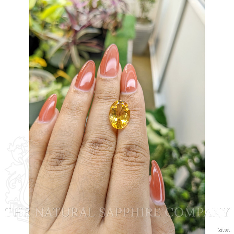 4.89 Ct. Citrine from Brazil