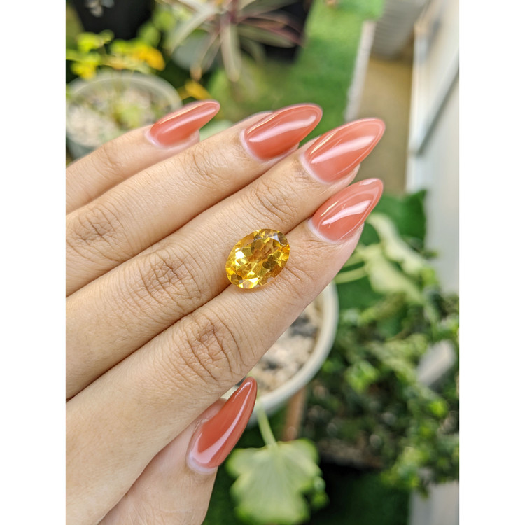 4.89 Ct. Citrine from Brazil
