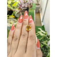 4.57 Ct. Citrine from Brazil Life Style