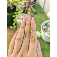 3.58 Ct. Citrine from Brazil Life Style