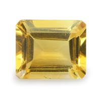 3.67 Ct.Tw. Emerald Cut Citrine