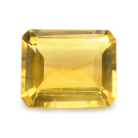 3.98 Ct.Tw. Emerald Cut Citrine