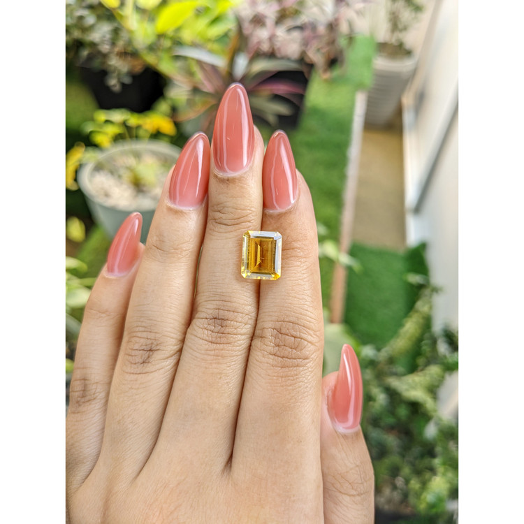 3.98 Ct. Citrine from Brazil