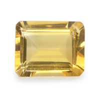 3.78 Ct.Tw. Emerald Cut Citrine