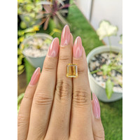 3.78 Ct. Citrine from Brazil Life Style