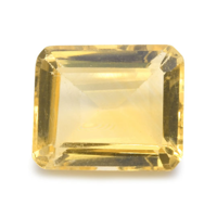 3.77 Ct.Tw. Emerald Cut Citrine