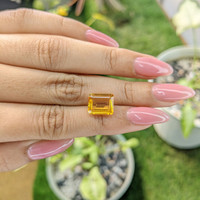 3.56 Ct. Citrine from Brazil Life Style