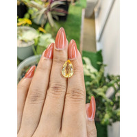 4.97 Ct. Citrine from Brazil Life Style