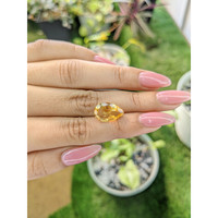 4.58 Ct. Citrine from Brazil Life Style
