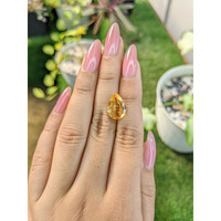3.83 Ct. Citrine from Brazil Life Style