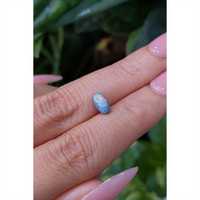 0.85 Ct. Semi-Black Opal from Australia Life Style