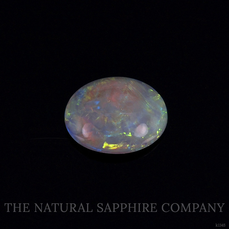 0.86 Ct. Cabochon White Opal from Australia