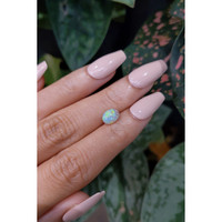 0.86 Ct. Cabochon White Opal from Australia Life Style
