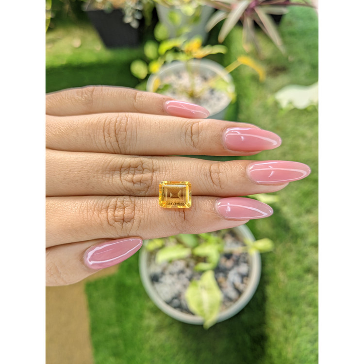 3.68 Ct. Citrine from Brazil