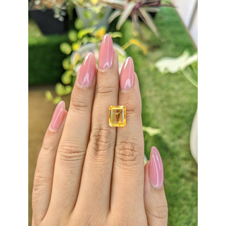 3.68 Ct. Citrine from Brazil