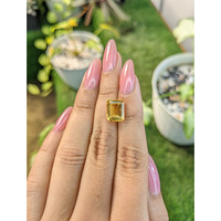 3.92 Ct. Citrine from Brazil Life Style