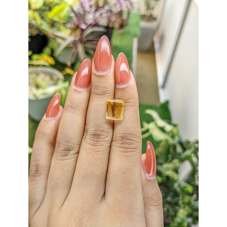 3.68 Ct. Citrine from Brazil