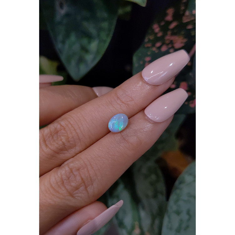 0.86 Ct. Cabochon Crystal/Jelly Opal from Australia