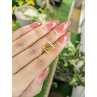 4.00 Ct. Citrine from Brazil Life Style