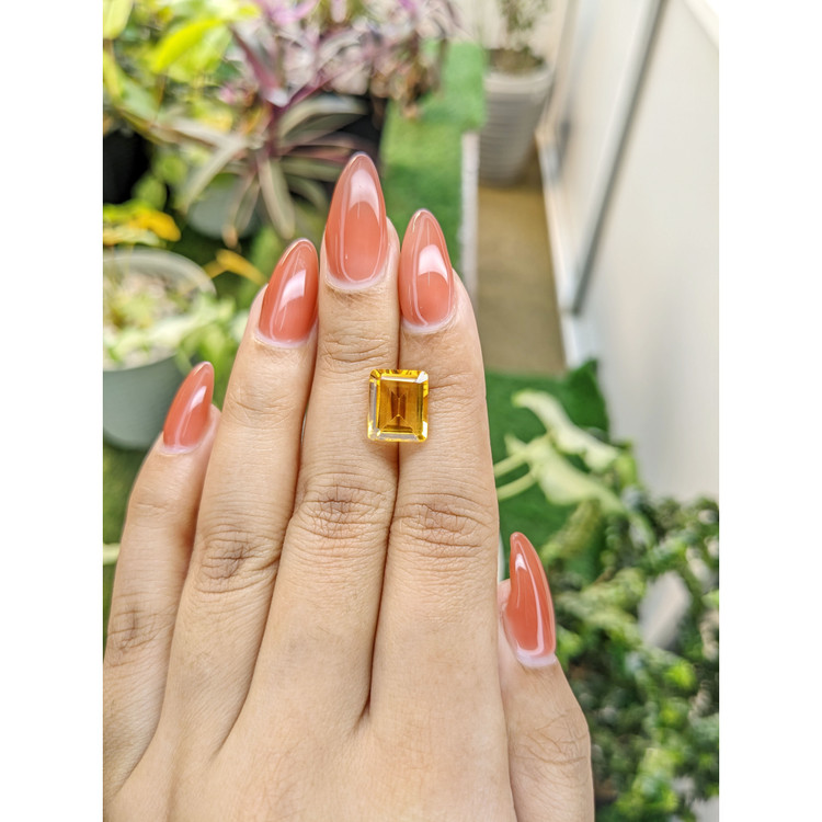 3.65 Ct. Citrine from Brazil