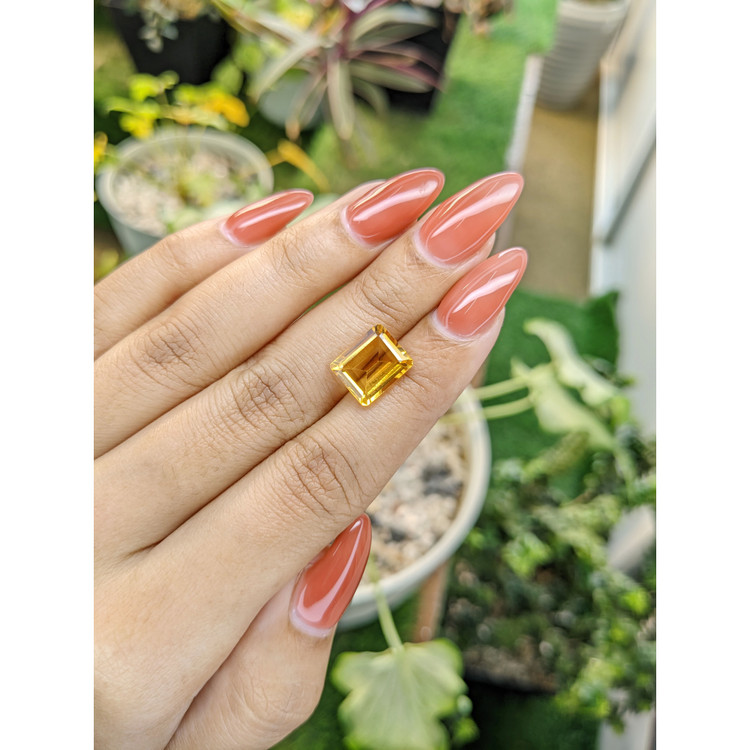 3.65 Ct. Citrine from Brazil