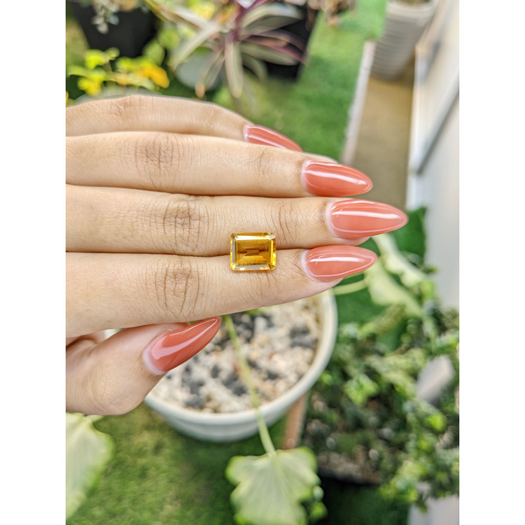 3.65 Ct. Citrine from Brazil