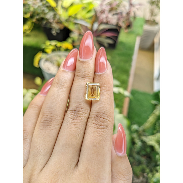 3.96 Ct. Citrine from Brazil