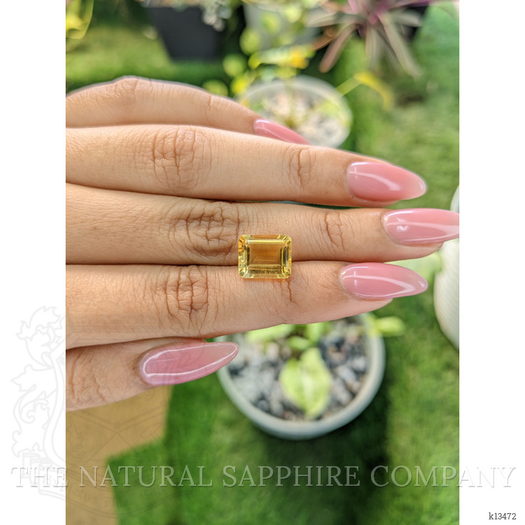 4.09 Ct. Citrine from Brazil