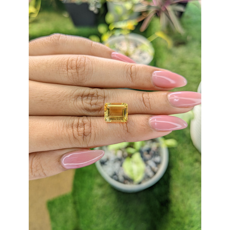4.09 Ct. Citrine from Brazil