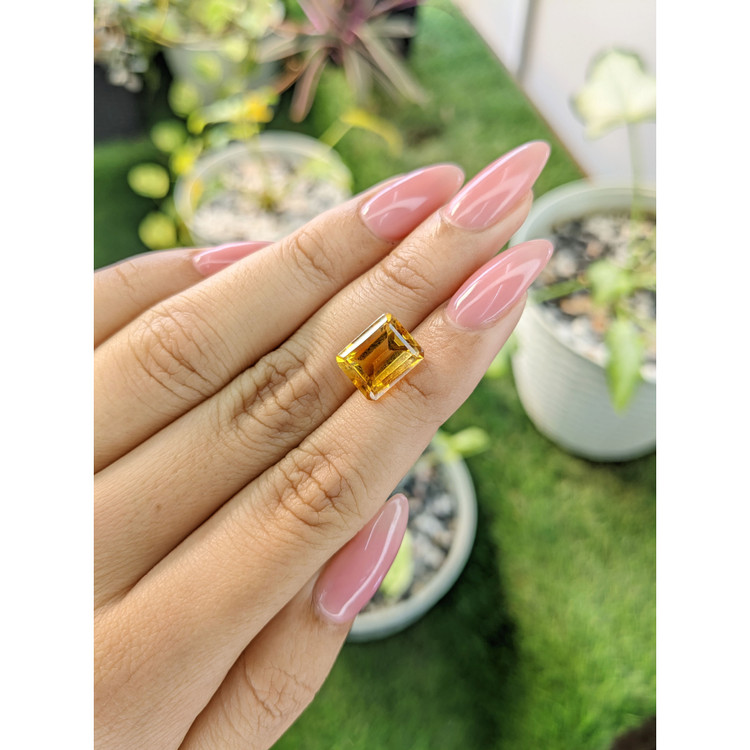 4.34 Ct. Citrine from Brazil