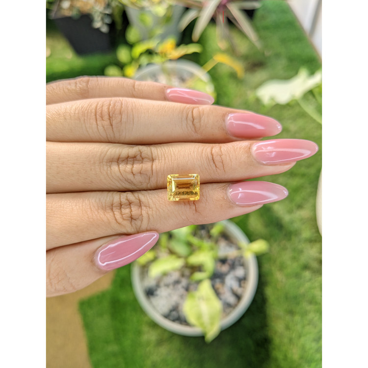 3.64 Ct. Citrine from Brazil