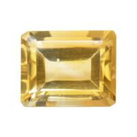 3.63 Ct.Tw. Emerald Cut Citrine