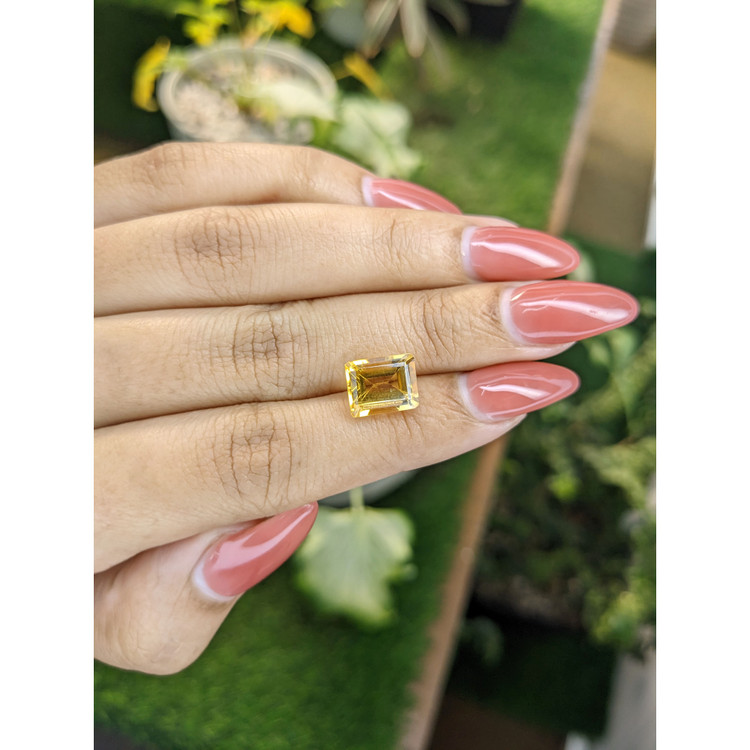 3.63 Ct. Citrine from Brazil