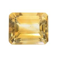 3.81 Ct.Tw. Emerald Cut Citrine
