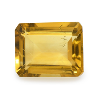 3.40 Ct.Tw. Emerald Cut Citrine