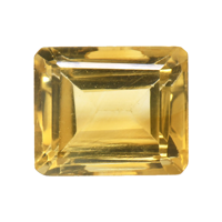 3.85 Ct.Tw. Emerald Cut Citrine