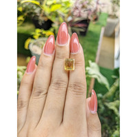 3.85 Ct. Citrine from Brazil Life Style