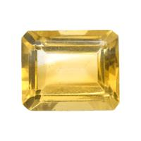 3.45 Ct.Tw. Emerald Cut Citrine