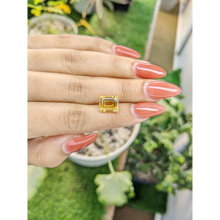 3.45 Ct. Citrine from Brazil