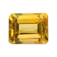 3.80 Ct.Tw. Emerald Cut Citrine