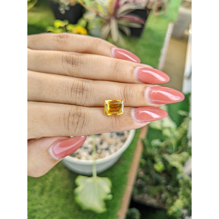 3.80 Ct. Citrine from Brazil