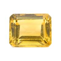 3.92 Ct.Tw. Emerald Cut Citrine