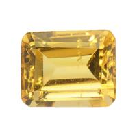3.78 Ct.Tw. Emerald Cut Citrine