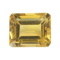 3.83 Ct.Tw. Emerald Cut Citrine