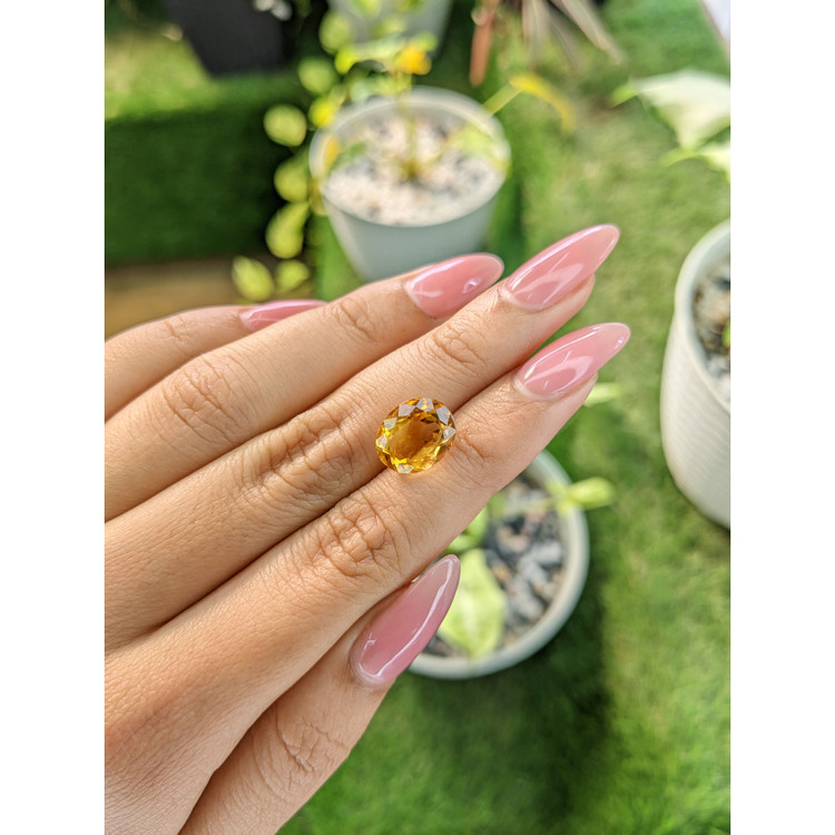 4.59 Ct. Citrine from Brazil