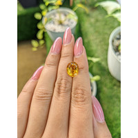 4.59 Ct. Citrine from Brazil Life Style